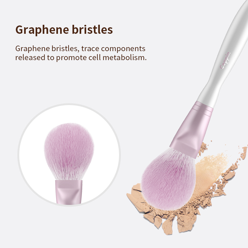 9 Pcs Purple Professional Makeup Brushes Premium Synthetic Makeup Brush Set